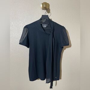 Salvatore Ferragamo Black Women's Top